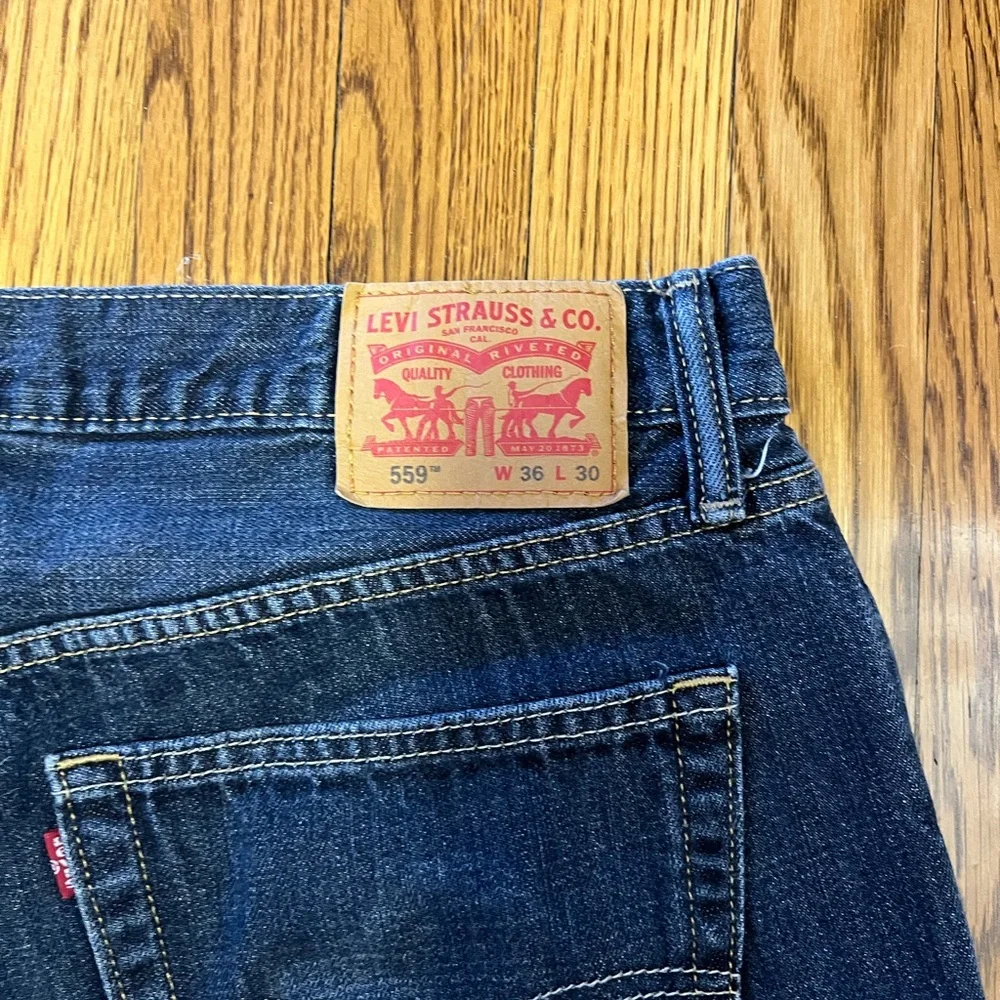 Levi's 559 Men's Relaxed Fit Deep Indigo Jeans